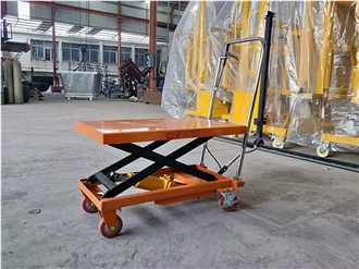 Manual Hydraulic Scissor Lift Table Cart