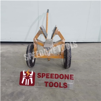 Self-Locking Stone Carrying Trolley