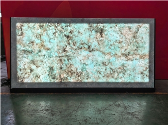 Quartz 3D Printed Full Body Translucent  Quartz Slabs