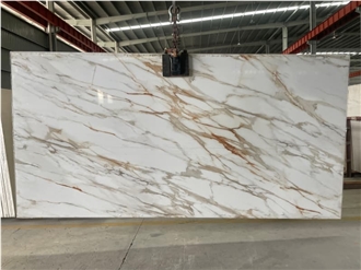 Top Calacatta Gold Sintered Stone Slabs