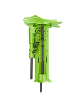 Integrated Hydraulic Rock Drill & Splitter