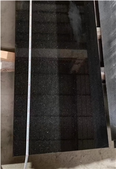 Black Golden Granite Slabs