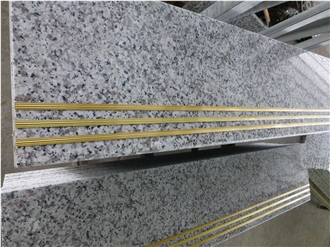 Sardo Flower White Granite Stairs