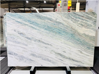Brazil Blue Calcite Marble Slabs