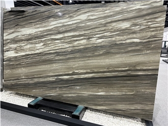 Brazil Sequoia Brown Quartzite Slabs,1.8Cm,Polished