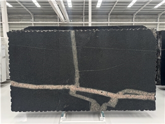 Brazil Thunder Black Granite Slabs