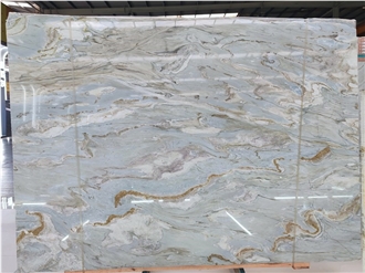 Exotic Stone Tiffany Blue Marble Slabs