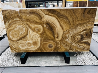 Persian Yellow Tiger Onyx Slabs