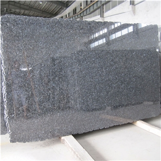 Brown Pearl Granite Polished Half Slabs Norway Blue