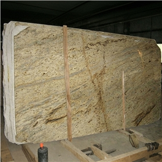Cream Yellow Granite Slabs For Interior Design