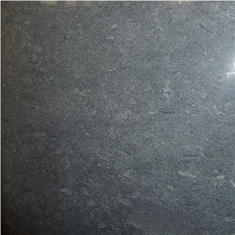 French Black Granite Polished Cantourdin Blue Big Slabs