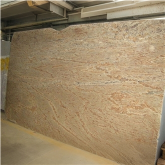 Ivory Gold Big Slabs, India Yellow Granite,Polished