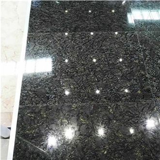 Night Rose Black Granite Polished Slabs For Projects