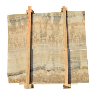 Cappuccino Onyx Slabs For Interior Use