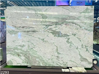 Alba Chiara Marble Slabs Green Sea Waves Marble