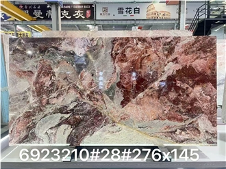 Four Season Pink Marble Slabs