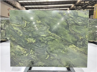 Pilbara Green Marble Slabs, Wave Green Marble