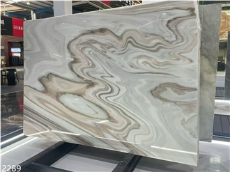 Sequoia Brown Marble Slabs