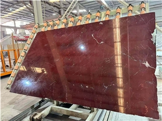 Bordeaux Red Quartzite Slabs Wall Tile