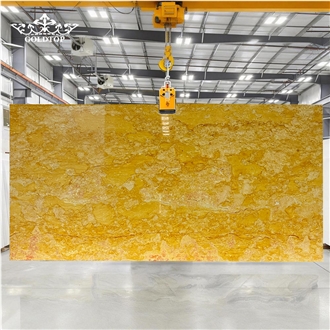 Giallo Reale Marble Slabs