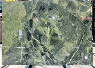 High-Quality Natural Elegant Green Marble Slabs