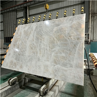 Natural Yabo White Marble Slabs, Wall Tiles