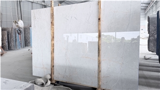 Chinese New Snow White Marble Slabs