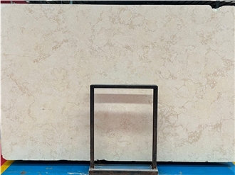 Polished Dream Beige Marble Slabs Interior Flooring