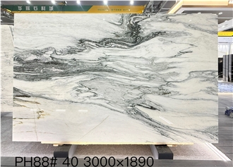 Santorini White Marble Slabs