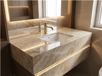Taj Mahal Quartzite Vanity Tops Bathroom