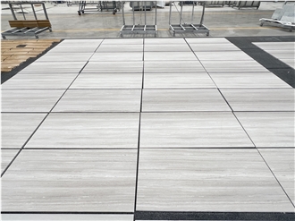 Chinese Wooden Veined Marble Tiles