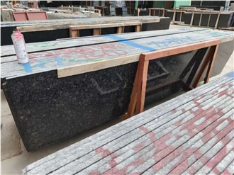Angola Black Granite Half Slabs