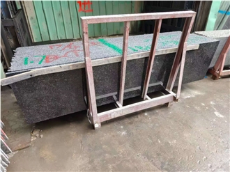 Angola Black Granite Slabs For Interior Design