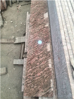 China Red Dragon Granite Slabs
