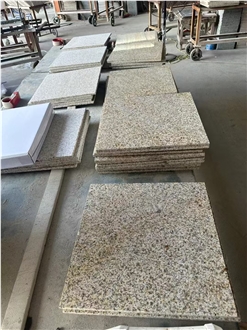 G657 Granite Tiles Flamed