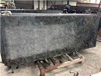 High Quality Olive Green Granite Slabs Polished