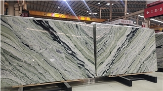 Raggio Verde Marble Slab Tiles