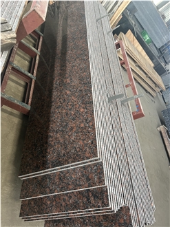 Tan Brown Granite Polished Slabs