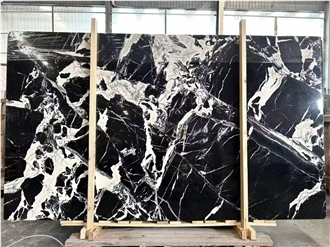 Wall And Floor Installation Bvlgari Black Polished Tiles
