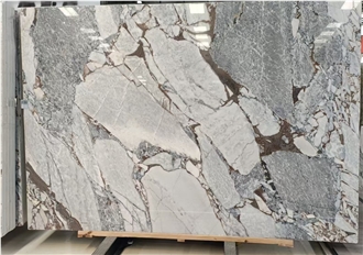 Polished Blue Chinese Bulgari Marble Slabs For Wall & Floors
