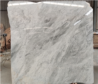 Polished Grey Italy Bardiglio Nuvolato Marble Slabs For Wall