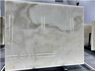 Polished Iran Snow White Onyx Slabs