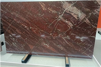 Polished Italy Red Jasper Marble Slabs For Walls And Floors
