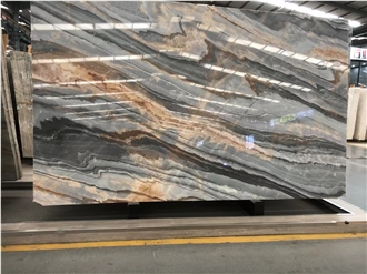 Polished Myanmar Yinxun Palissandro Marble Slabs