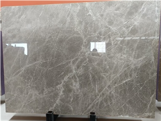 Polished Turkey Modern Grey Marble Slabs For Walls & Floors