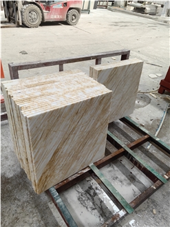 Spider Gold Marble Floor Tile