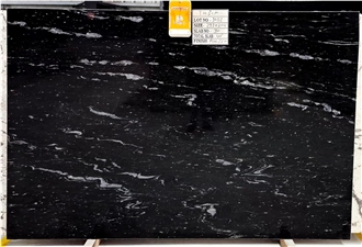 Fossil Black Granite Gangsaw Slabs