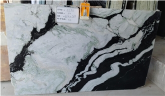 Panda White Marble Gangsaw Slabs Polished