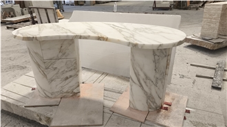 Calacatta Gold Marble Tables For Home Decor