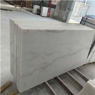 Guangxi White Marble Slabs Tile